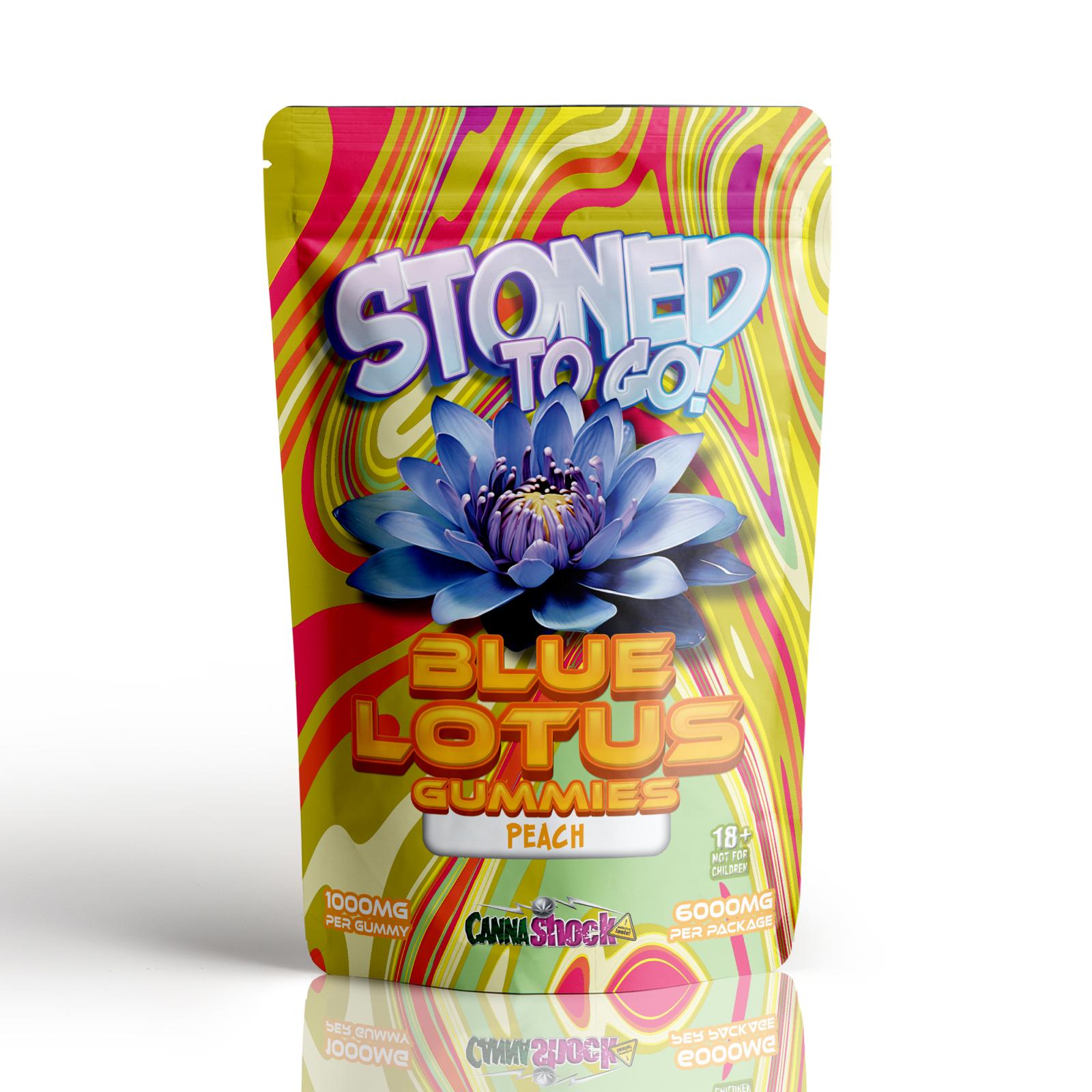 Blue Lotus Gummy Peach (6 pcs)