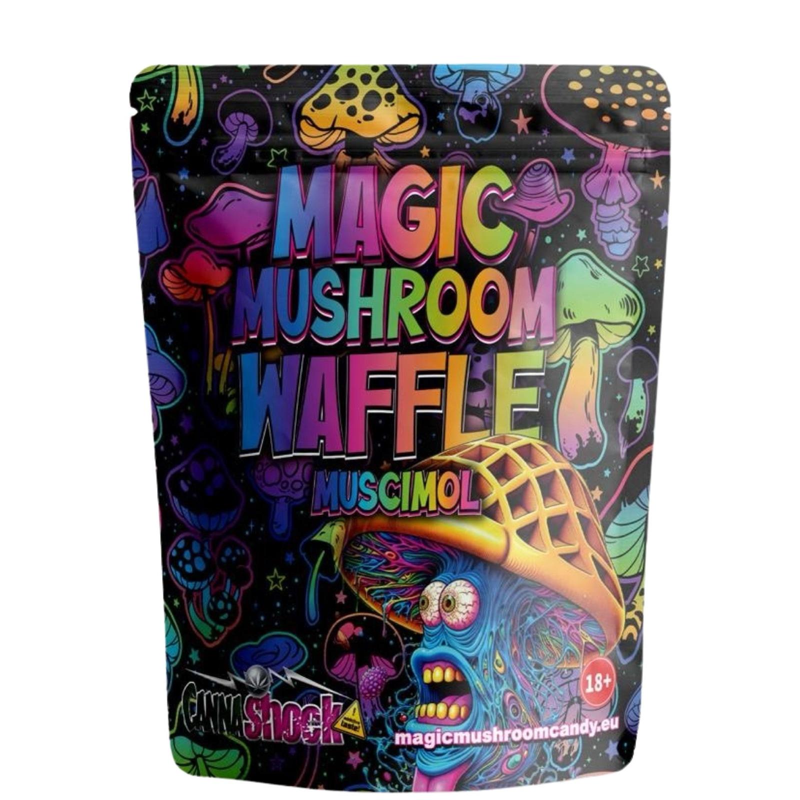 Muscimol Syrup Caramel Waffle
