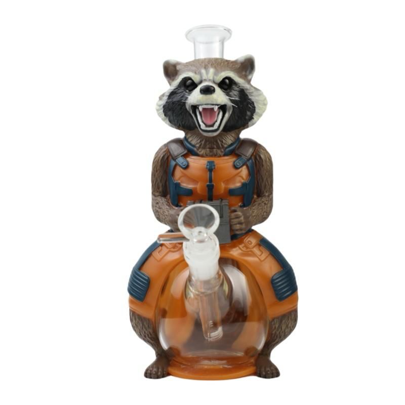 Rocket Raccoon Water Pipe