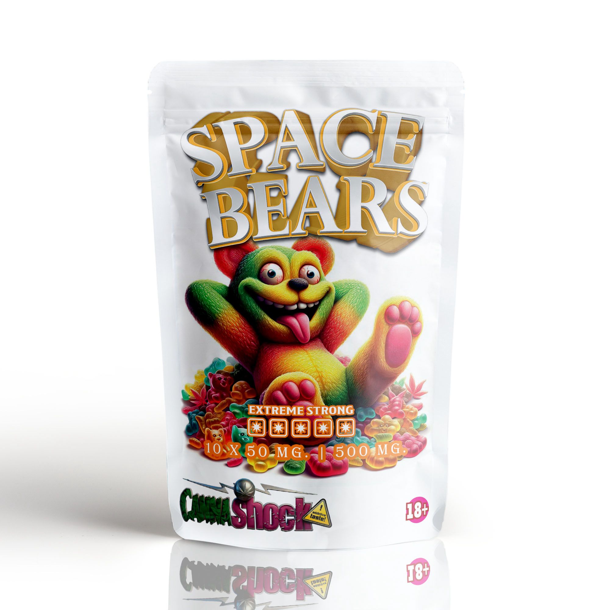 Space Gummies Bears Sweet 500mg/10 Gummies